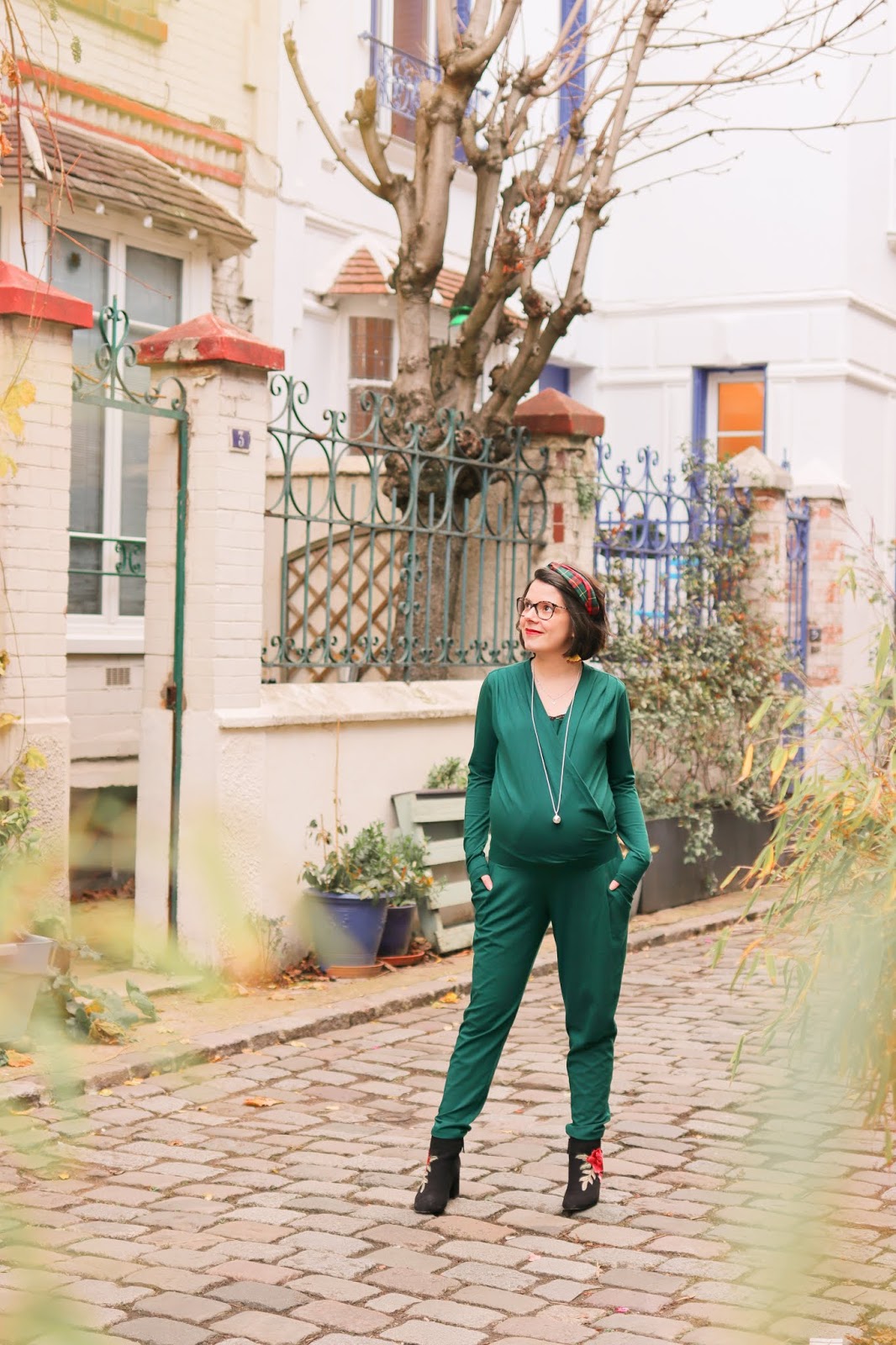 La combi pantalon petite et enceinte j ai os Les Gommettes